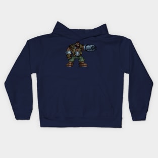 Barrett pixel art Kids Hoodie